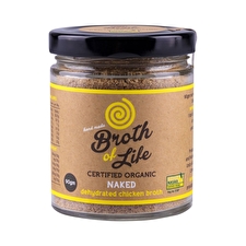 Broth Of Life Organic Dehydrated Chicken Broth Naked 90g Sell Through