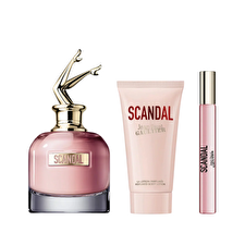 Jean Paul Gaultier Set Jean Paul Gaultier: Scandal Eau De Parfum For Women 50ml & Scandal Eau De Parfum For Women 6ml *miniature & Scandal Hydrating Body Lotion 75ml