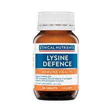 Ethical Nutrients Lysine Defence 30t