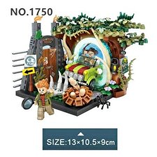 LOZ Multiverse Time Travel Series - Future Jurassic Building Bricks Set 18 x 13.8 x 8cm