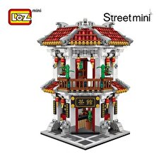 LOZ Mini Blocks - Teahouse Building Bricks Set 42 x 30 x 5 cm