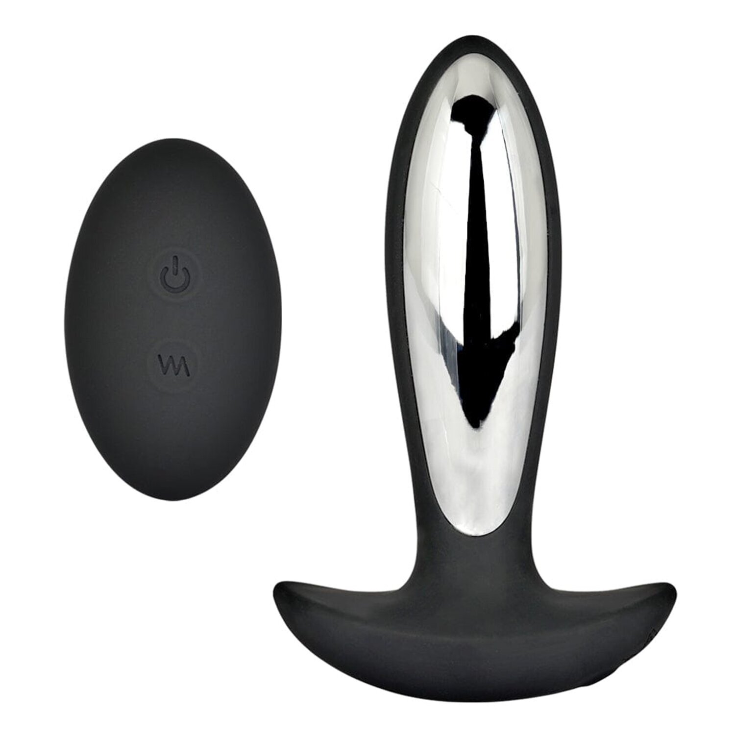 PPP 100% Waterproof Deep Anal Thunder Vibe Remote Control Anal Plug  Vibrator 1pc