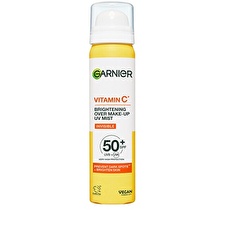 Garnier Vitamin C Brightening Over Make-up Uv Mist Spf 50+ - Rozjasňující Pleťová Mlha 75ml