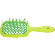 Janeke Bicolor Superbrush - Green With Yellow For Unisex 1pc