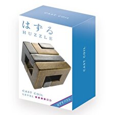 Broadway Toys Hanayama | Coil Hanayama Metal Brainteaser Puzzle Mensa Rated Level 4 75*119*45 mm