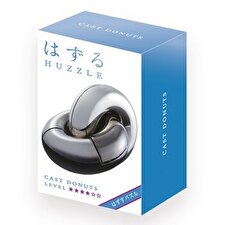 Broadway Toys Hanayama | Donuts Hanayama Metal Brainteaser Puzzle Mensa Rated Level 4 75*119*45 mm