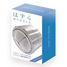 Broadway Toys Hanayama | Cylinder Hanayama Metal Brainteaser Puzzle Mensa Rated Level 4 75*119*45 mm
