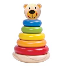 Tooky Toy Co Bear Tower 12x12x19cm