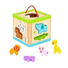 Tooky Toy Co Animal Sorter 16x16x15cm