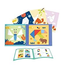 Tooky Toy Co Magnetic Tangram Play 22x22x3cm