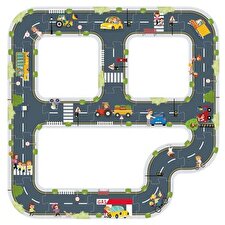 Tooky Toy Co City Road Puzzle 22x22x7cm