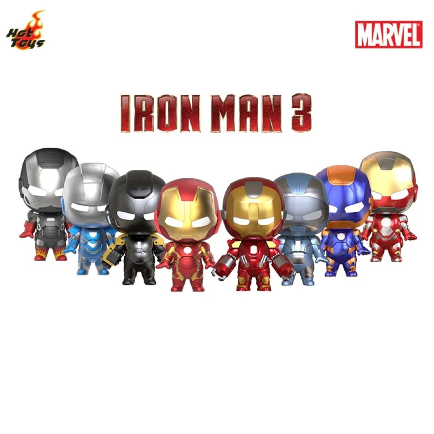 Hot Toys Iron Man 3 - Iron Man Cosbi Bobble-Head Collection