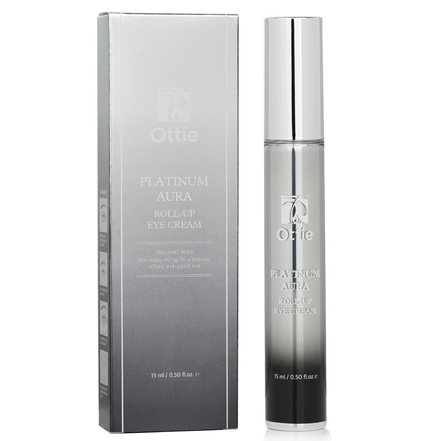 Platinum Aura Roll-Up Eye Cream - 15ml