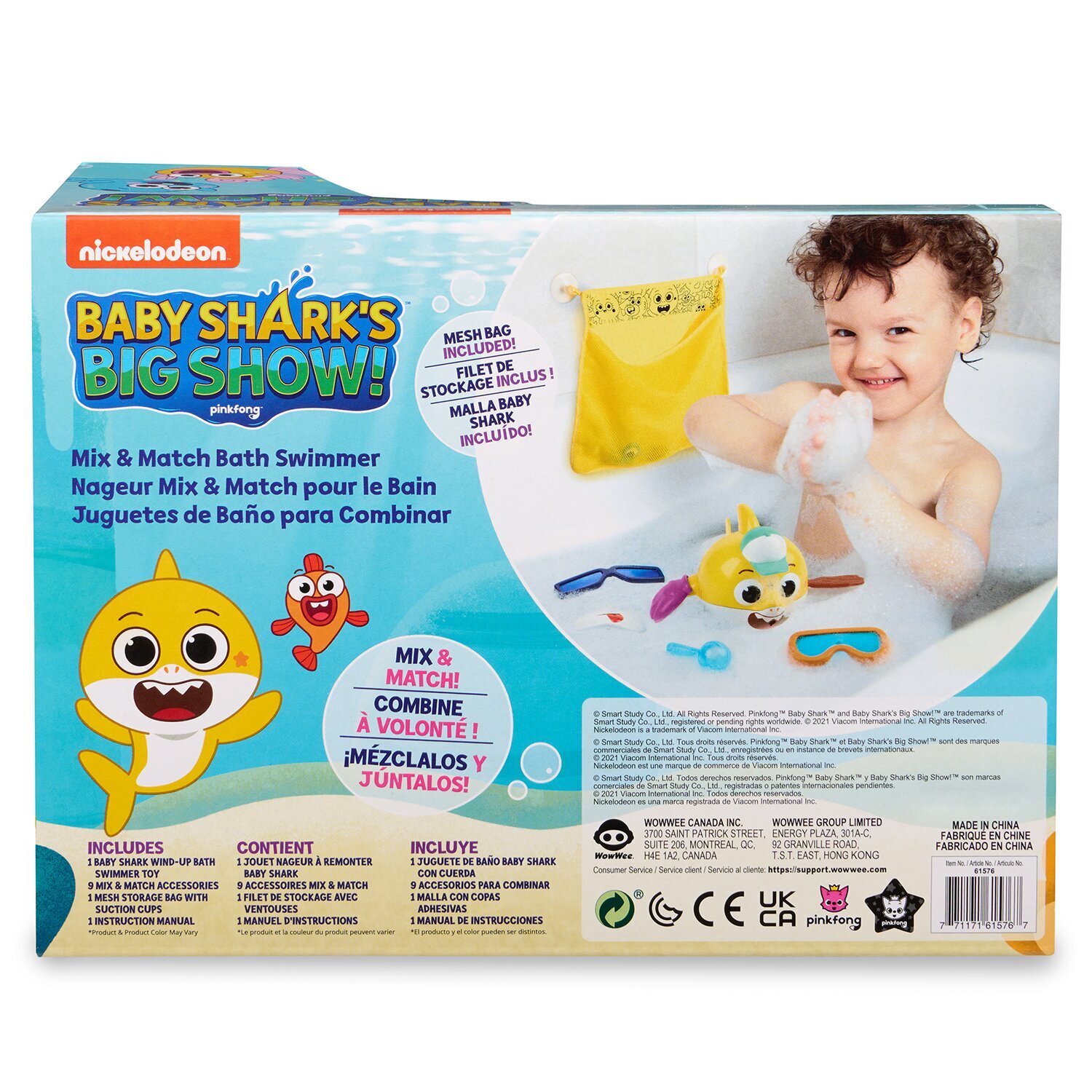 Swim Pink Fong Baby Shark Toy Baby Shark Robo Alive Sing Swim