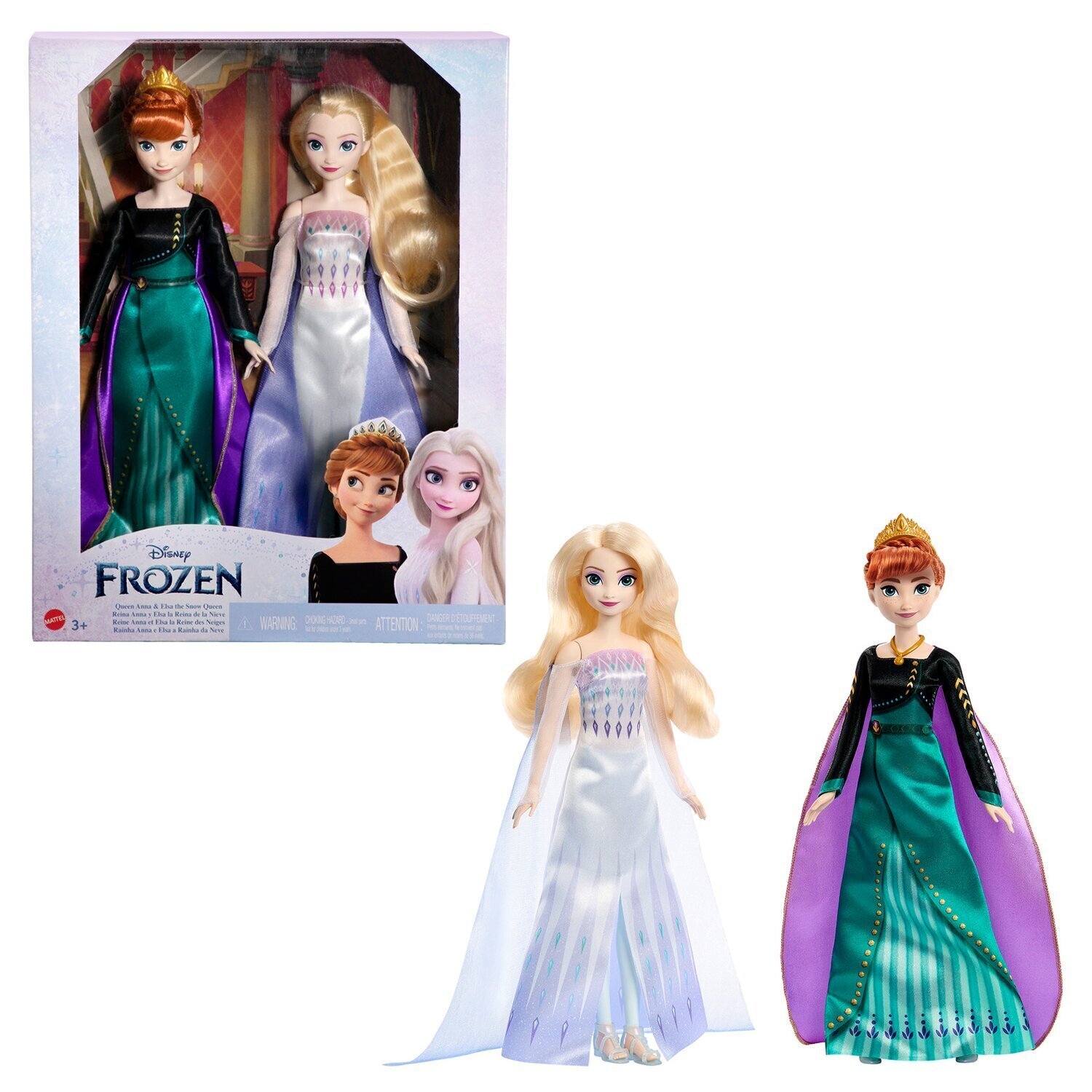 ディズニー Disney Frozen Queen Anna & Elsa the Snow Queen