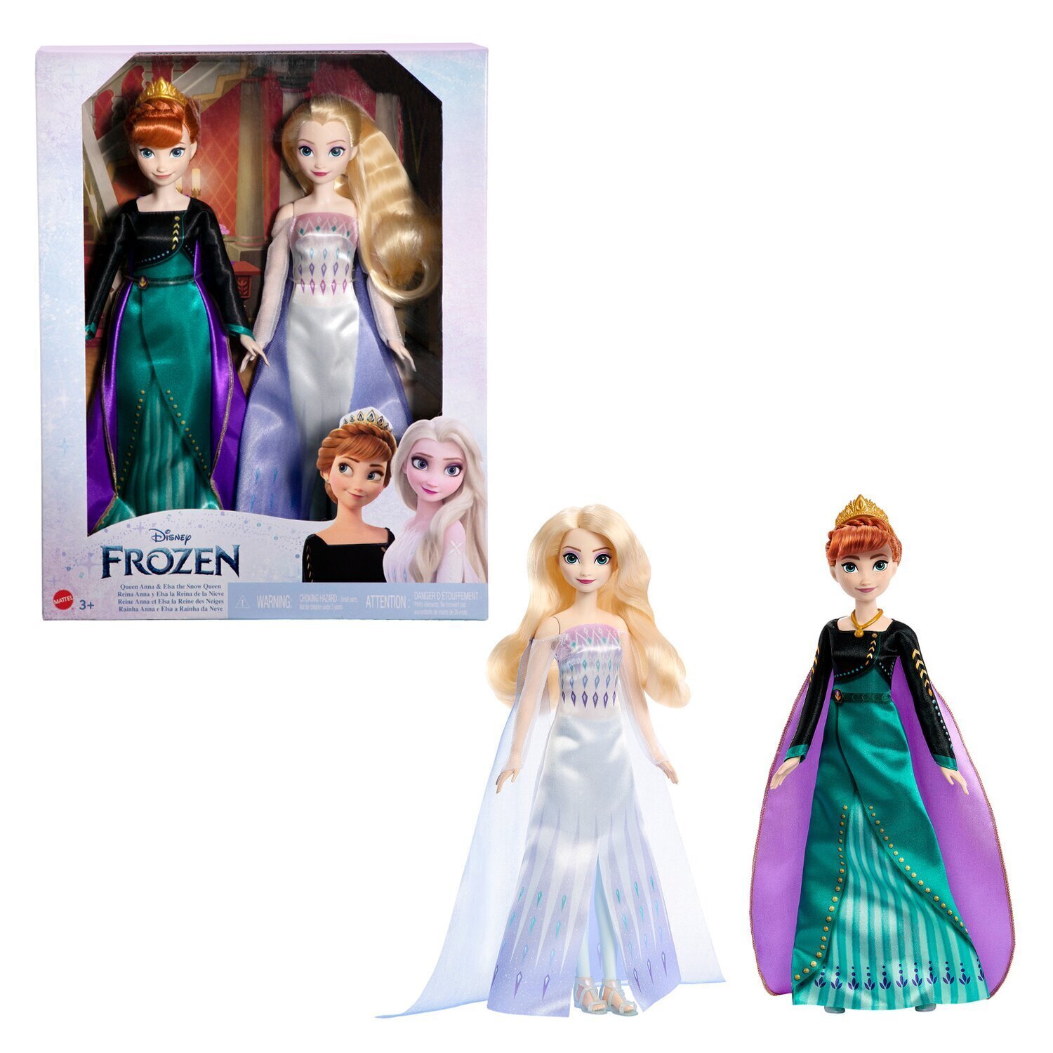 Disney Frozen Anna Y Elsa Barbie Disney Frozen Queen Anna Elsa The