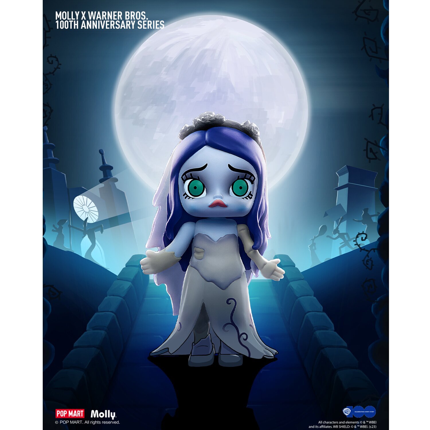 POPMART MOLLY Warner Bros シークレット マトリックス Popmart