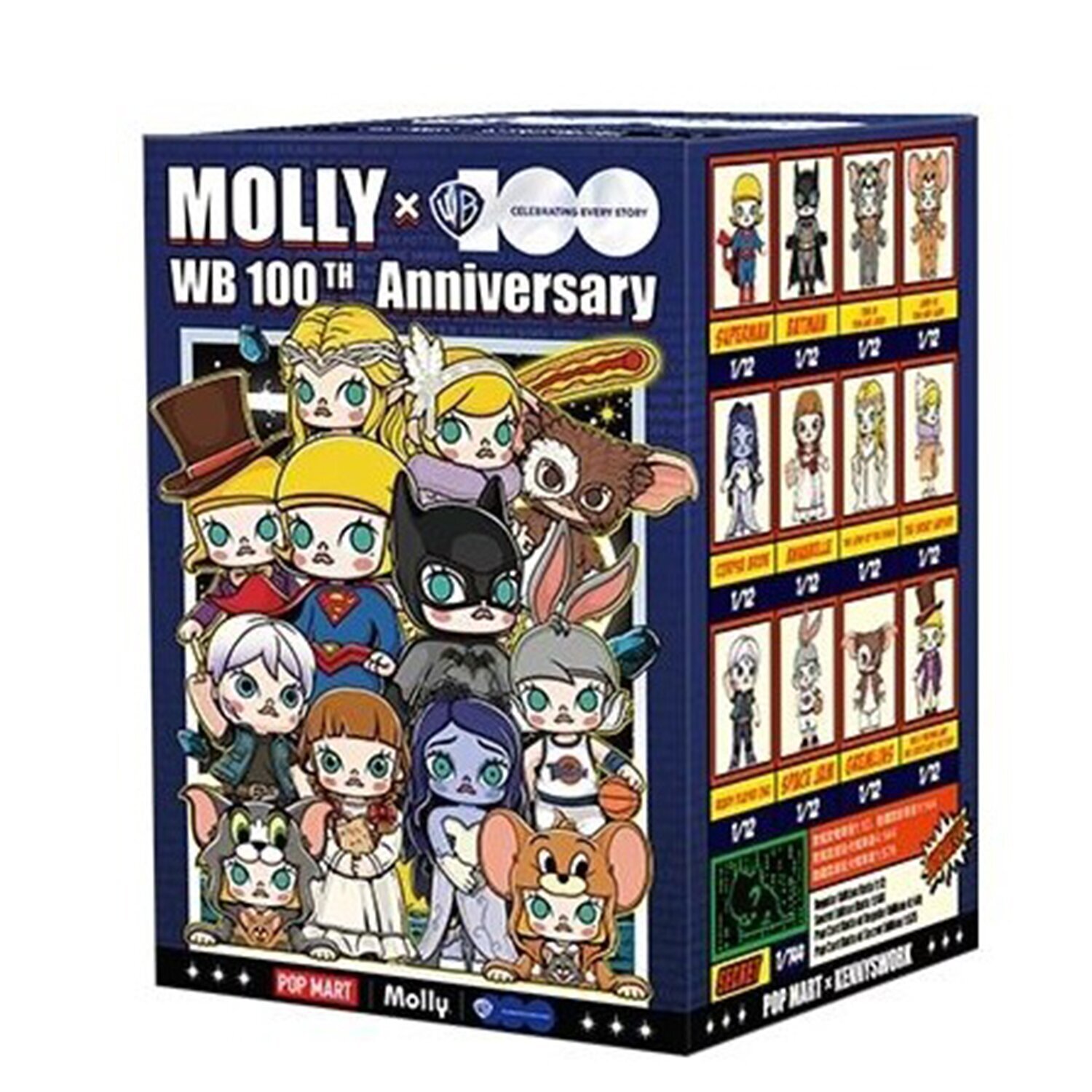 MOLLY × Warner Bros. 100th Anniversary Popmart MOLLY × Warner Bros 100th Anniversary Series Figures