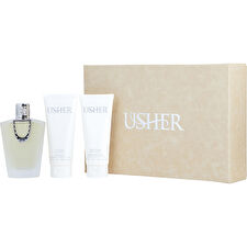 Usher Femme For Women - 3 Pc Gift Set 90ml/3.4oz Eau De Parfum Spray 90ml/3.4oz Body Lotion 90ml/3.4oz Body Wash 90ml/3.4oz