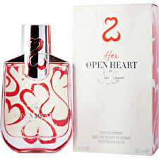 Jane Seymour Her Open Heart Eau De Parfum Spray with Free Jewelry Roll 100ml/3.4oz
