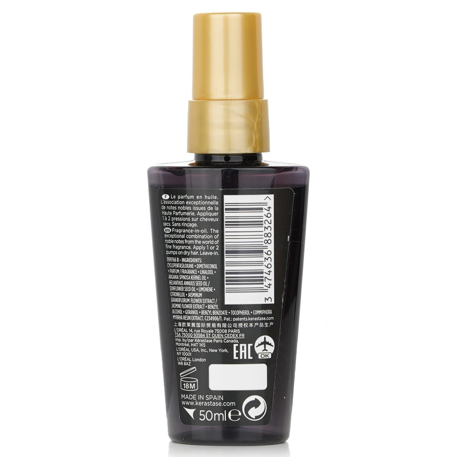 Kérastase Chronologiste – L’Huile De Parfum – Neuve Sous Blister