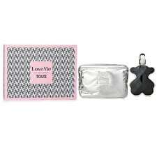 Tous Love Me The Onyx Parfum Coffert : Eau De Perfum 90ml + Bag 2pcs