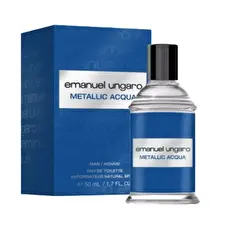Emanuel Ungaro Metalic Acqua Eau De Toilette For Men 50ml