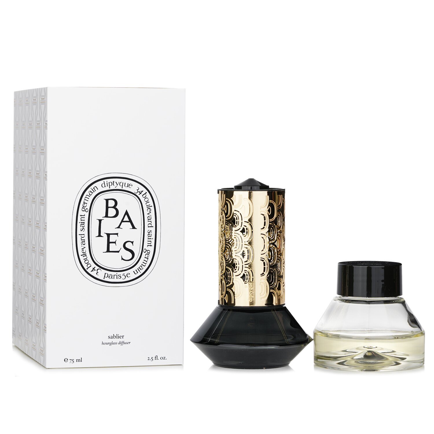 Diptyque Hourglass Diffuser - Baies (Berries) 75ml | Cosmetics Now