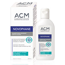 Laboratoire Acm Novophane Panthenol Hair Treatment Shampoo Calming For Sensitive Scalps 200ml