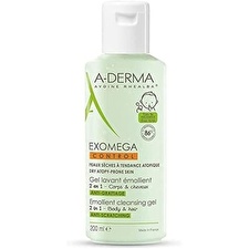 A-derma Exomega Control Anti-scratching & Soothing Cleansing Gel For Hair & Body 200ml
