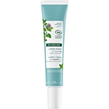 Klorane Aquatic Mint Purity Cream ( Smíšená A Mastná Pleť ) - Lehký Hydratační Krém 40ml