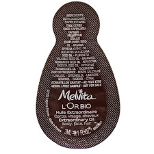 Melvita L'or Bio Organic Nourishing Body Oil For Body Face & Hair Day & Night 3ml *sample