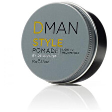 De Lorenzo Dman Style Pomade Light To Medium Hold 80g