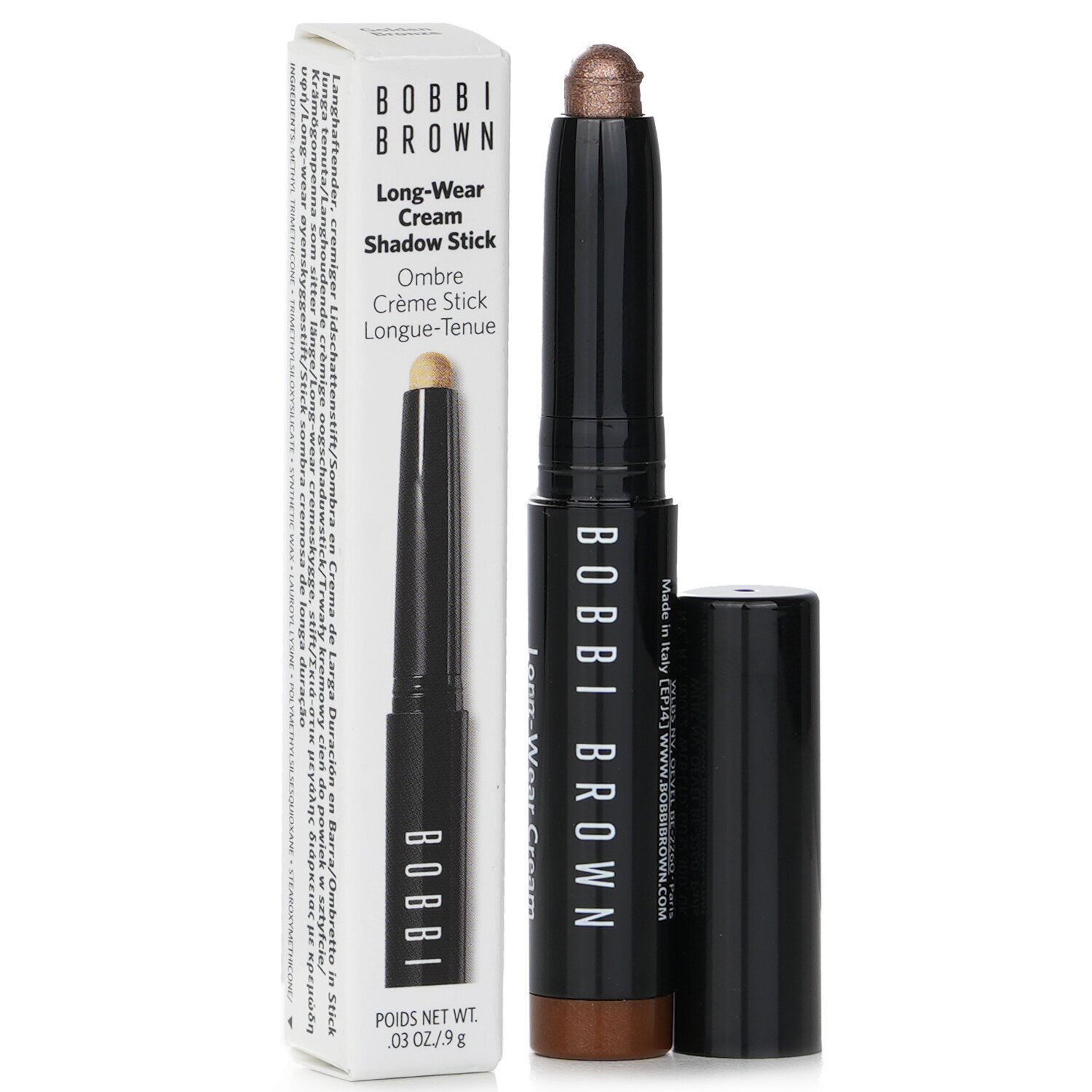 Bobbi Brown Long-Wear Cream Shadow Stick - # Golden Bronze (Mini