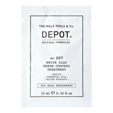 Depot 200 Hair Treatments No. 207 Kaolin Scalp Treatment Cream Mask For Regulation Of Excessive Sebum 10ml