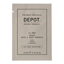 Depot 600 Body Solutions No. 606 Shower Gel & Shampoo 2-in-1 Botanical Complex 10ml