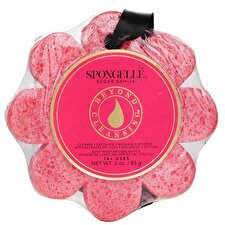 Spongelle Wild Flower Soap Sponge - Sugar Dahlia (Red) 1pc/85g