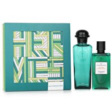 Hermes Eau D'orange Verte Unisex Set Eau De Cologne 100ml & Hair & Sg 80ml
