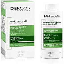Vichy Dercos Anti-dandruff Sensitive Treatment Shampoo - Sulfate-dandruff Shampoo For Sensitive Skin 200ml