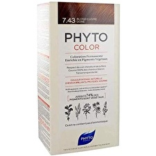 Phyto Phytocolor Permanent Color #7.43 Golden Copper Blonde 110ml