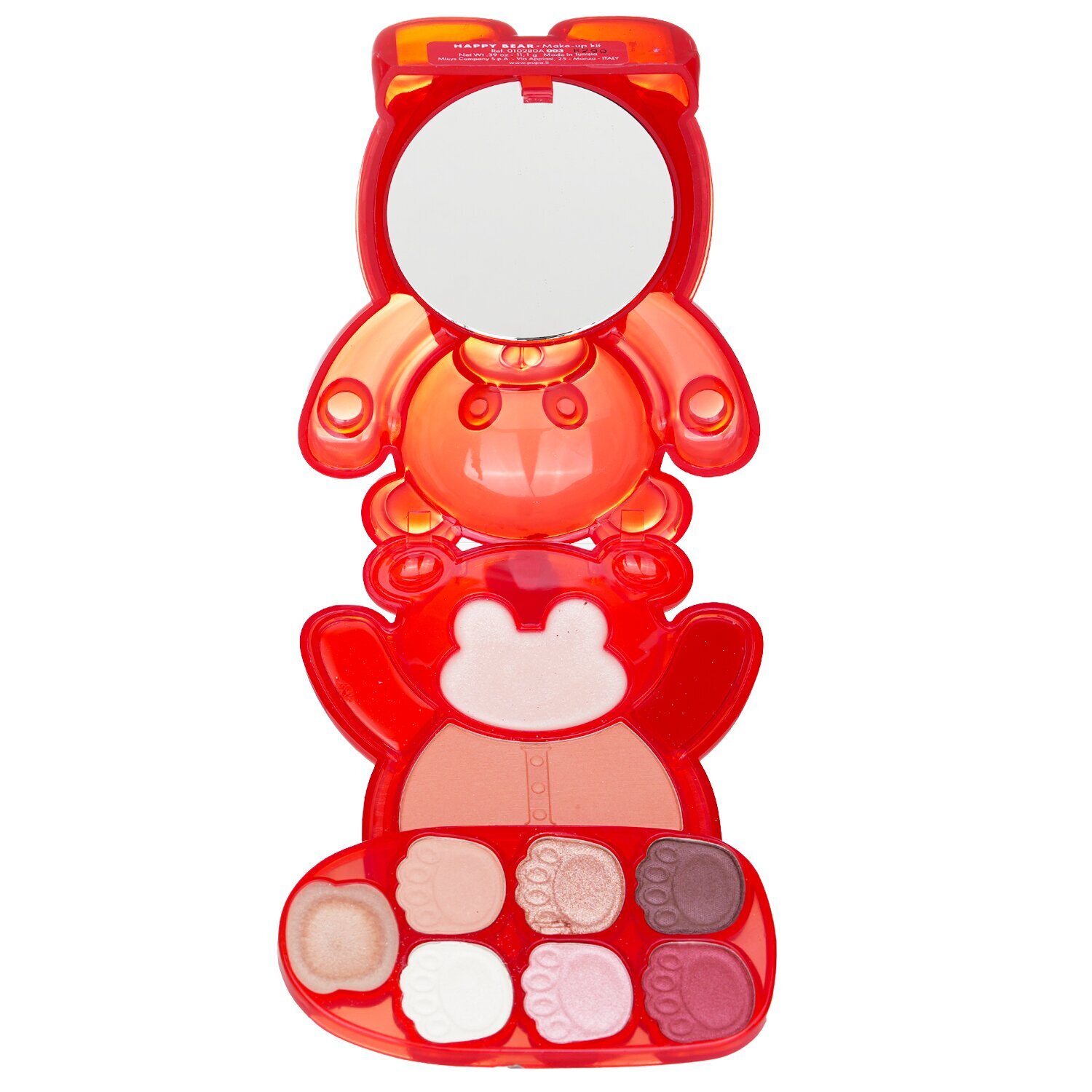 プーパ Happy Bear Make Up Kit Limited Edition - # 003 Red 11.1g
