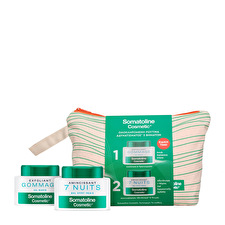 Somatoline Cosmetic Set Somatoline Cosmetic: 7 Nights Slimming Body Gel 250ml & Gommage Sea Salt Exfoliating Body Scrub 350 G & Somatoline Gwp Textile Pouch