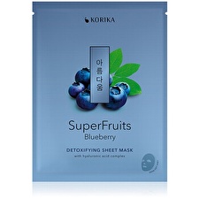 Korika Superfruits Blueberry Detoxifying Sheet Mask 25 G