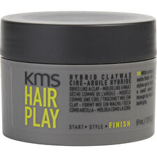 KMS California Hair Play Hybrid Claywax (Dries Like A Clay - Molds Like A Wax) 50ml/1.7oz