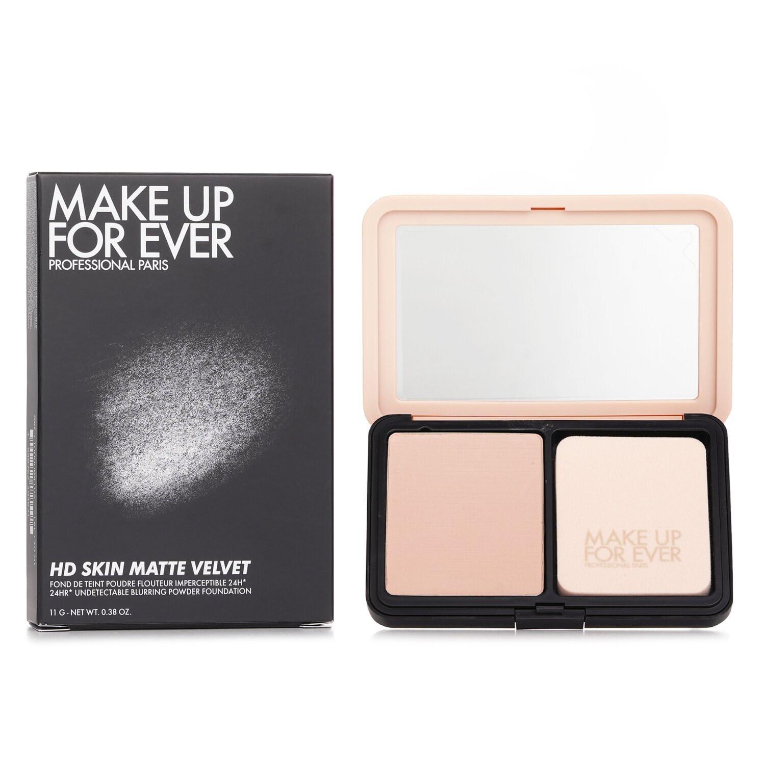 Make Up For Ever HD Skin Matte Velvet Powder Foundation 1R02 11g Make Up For Ever HD Skin Matte Velvet Powder Foundation 1R02 11g