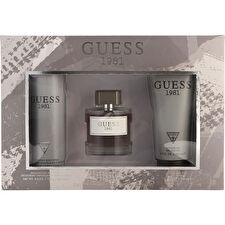 Guess Guess 1981 For Men - 3 Pc Gift Set 90ml/3.4oz Eau De Toilette Spray 180ml/6oz Deodorant Body Spray 180ml/6.7oz Shower Gel 90ml/3.4oz
