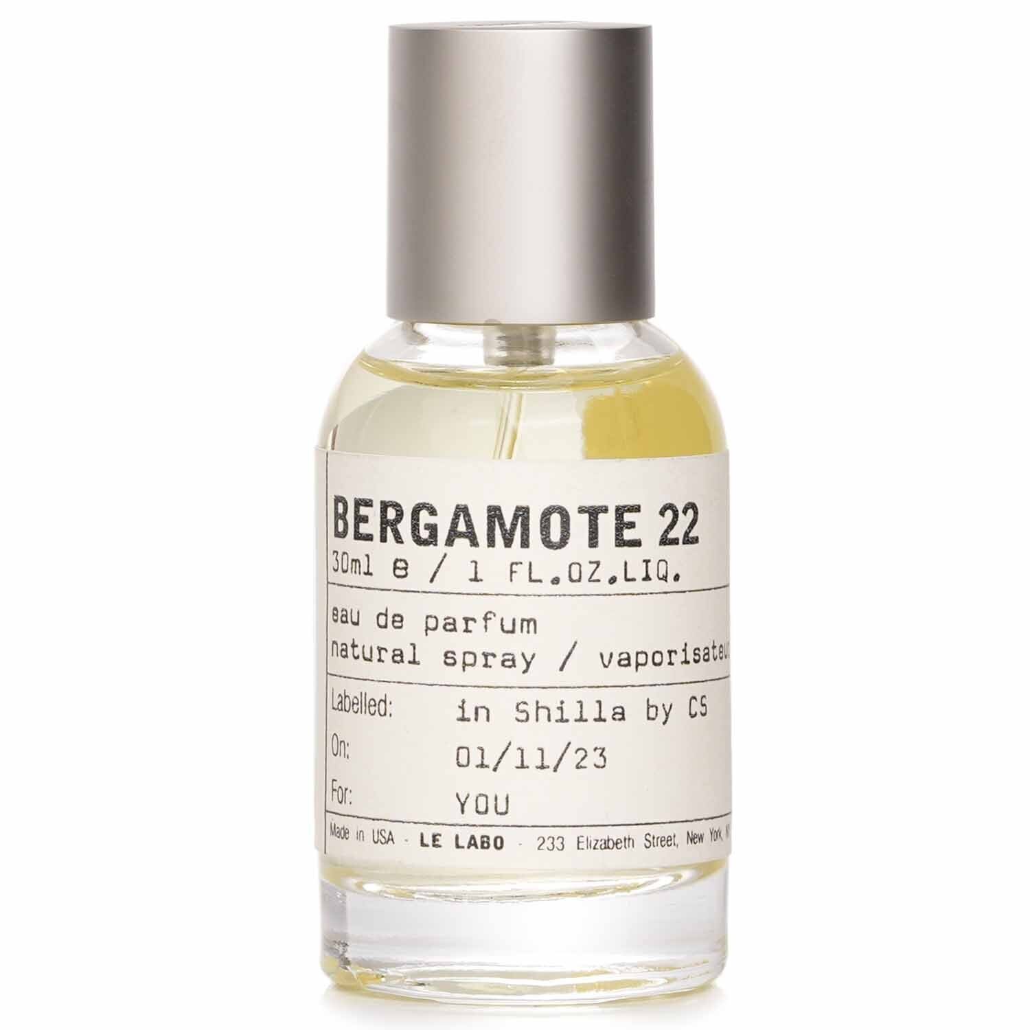 Le Labo Bergamote 22 Eau De Parfum Spray 30ml | Cosmetics Now