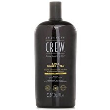 American Crew 3-in-1 Ginger + Tea Shampoo, Conditioner And Body Wash 1000ml/33.8oz