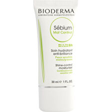 Bioderma Sébium Mat Control Moisturiser - Light Moisturizing Cream Against Skin Shine And Enlarged Pores 30ml