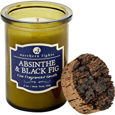 Northern Lights Absinthe & Black Fig Scented Spirit Jar Candle - Burns Approx